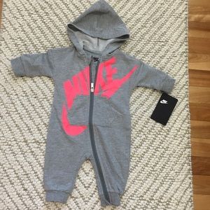 nike coverall baby girl